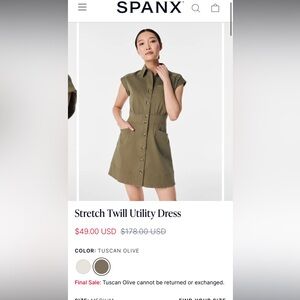 NWT SPANX dress